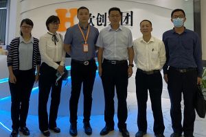 广州增城区政府考察代表团到登录入口集团调研